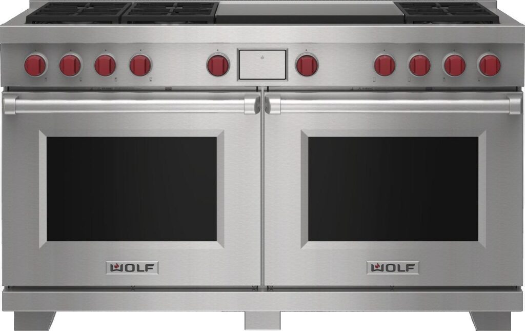 Wolf dual fuelfornuizen Koken in stijl